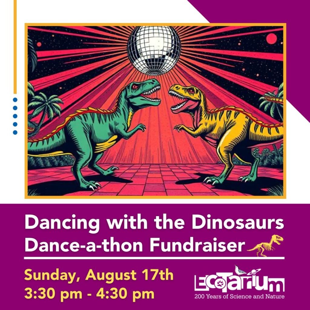 Get Ready to Boogie with the Dinosaurs! Dance-a-Thon Fundraiser Hits the EcoTarium This August