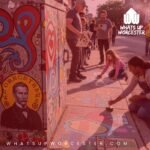 Paint or Potholes? Worcester's Sidewalk & Utility-Box Art Is Sparking a Bigger Question