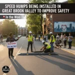 Speed Humps Being Installed in Great Brook Valley to Improve Safety