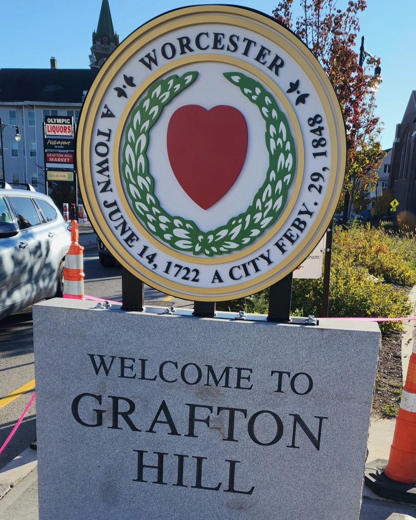 Grafton Hill's New Welcome: A Neighborhood Marker for Worcester's East Side