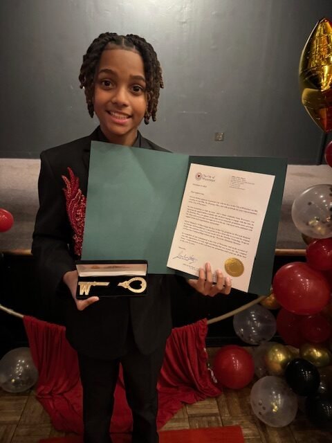 Youth Spotlight on Angelo Gray: Worcester 7th Grader Makes it to Hollywood and Receives a Key to the City